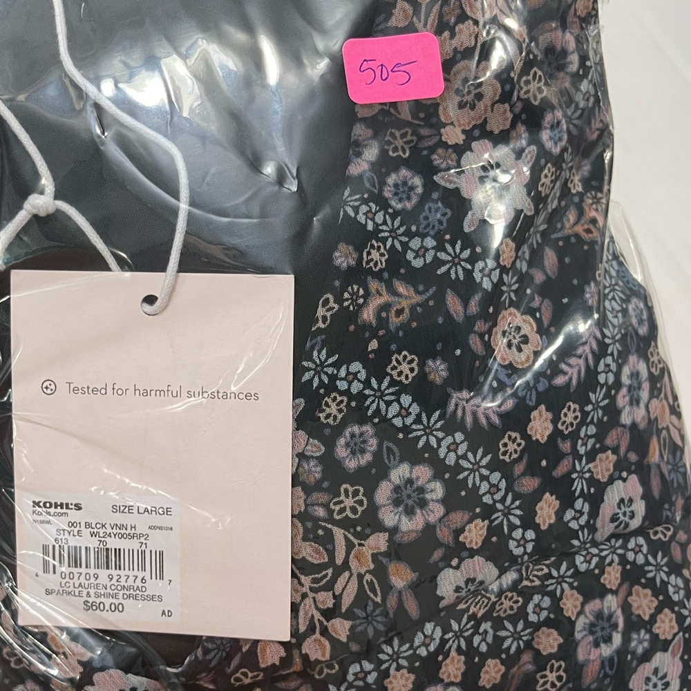LAUREN CONRAD RUFFLE DRESS NEW WITH TAG - Picture 15 of 16